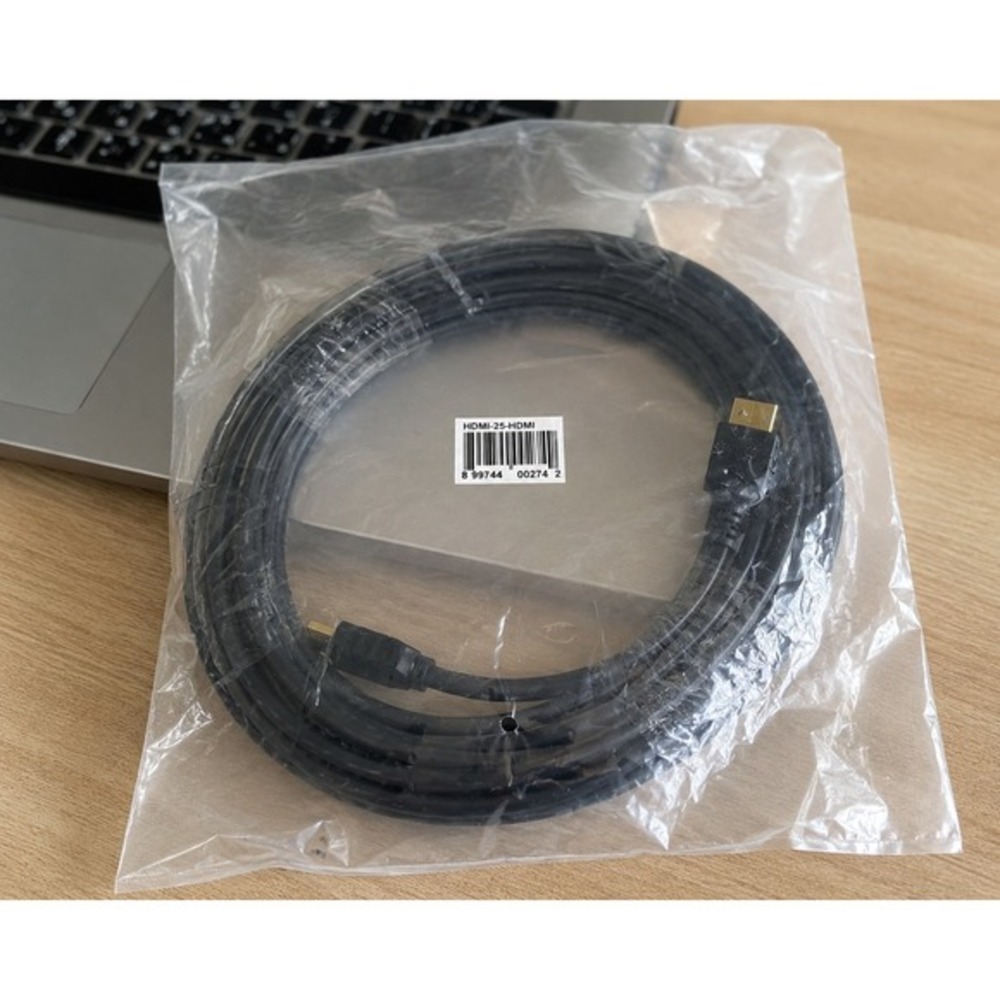 25ft‎ HDMI to HDMI Cable High Speed Gold Plated Connectors Black Gaming 47-15
